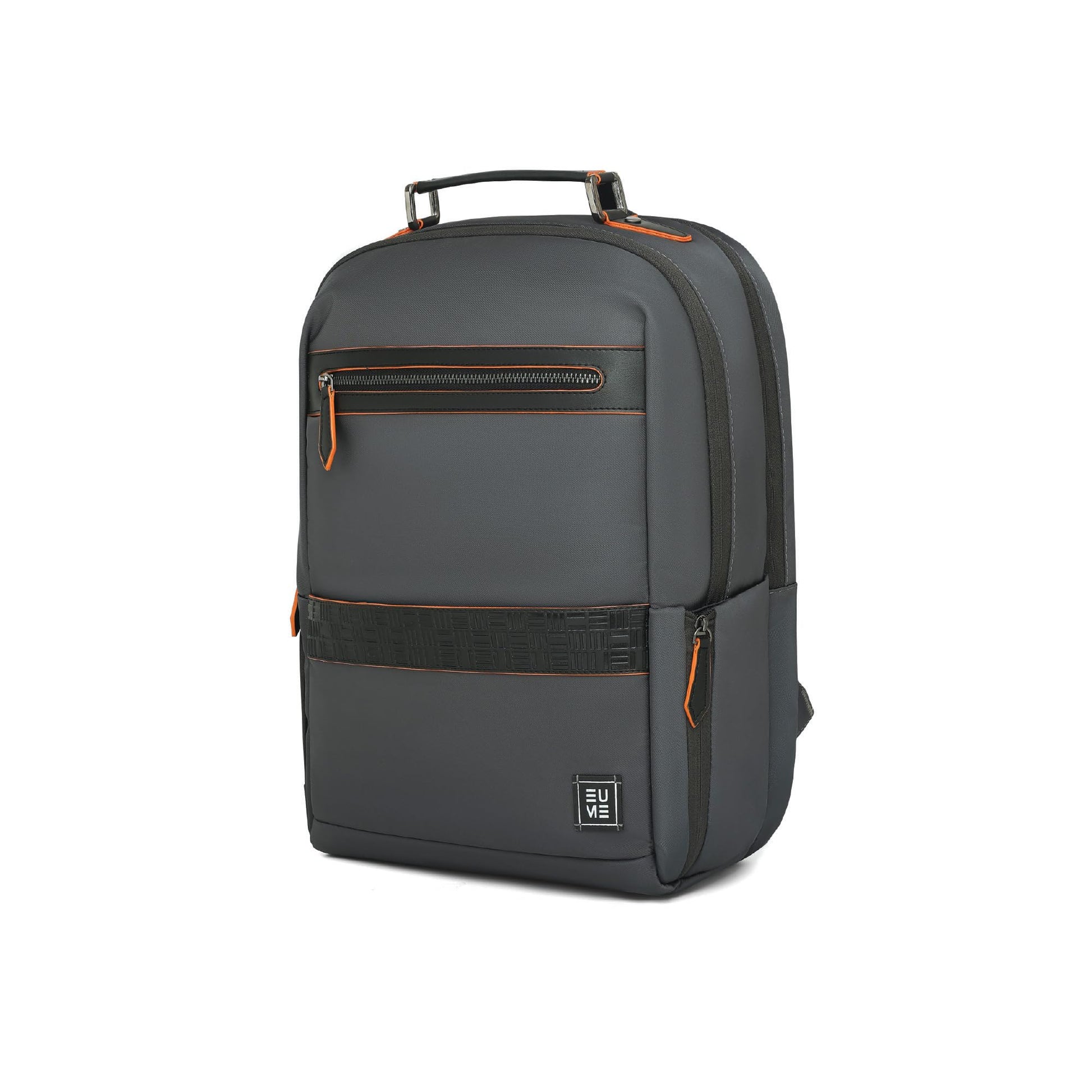 EUME Alpha 27L Laptop Bag for Men,Volcanic grey | 2 Large Compartment office Lap