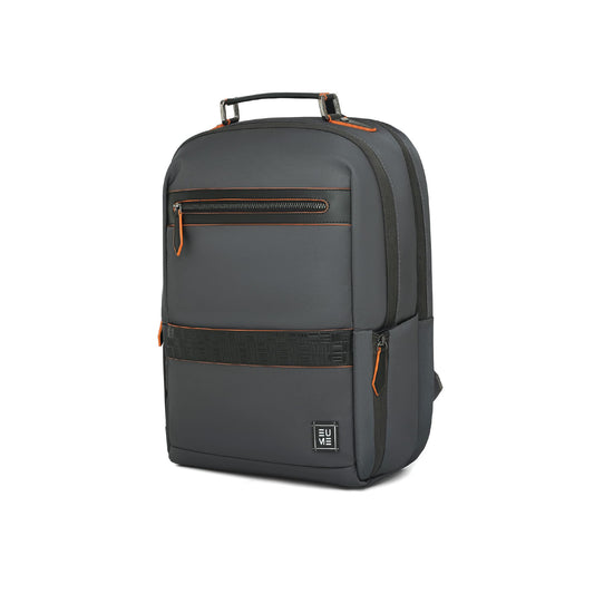 EUME Alpha 27L Laptop Bag for Men,Volcanic grey | 2 Large Compartment office Lap