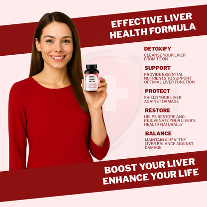 VREEX Liver detox contains Milk Thistle with Dandelion, Kutki, Bhumi Amla & L-Glutathione | Natural Liver Support & Detox Supplement | Herbal Antioxidant Support – 60 Capsules