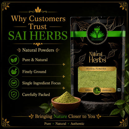 SAI HERBS Brahmi Centella Ayurvedic Powder – 100g