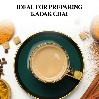 SRV SPICES Tea Masala Powder 50Gm | Kadak Chai Masala With 7 Aromatic Spices, Organic Ingredients, Refreshing, Immunity Booster With No Preservative (50 g)