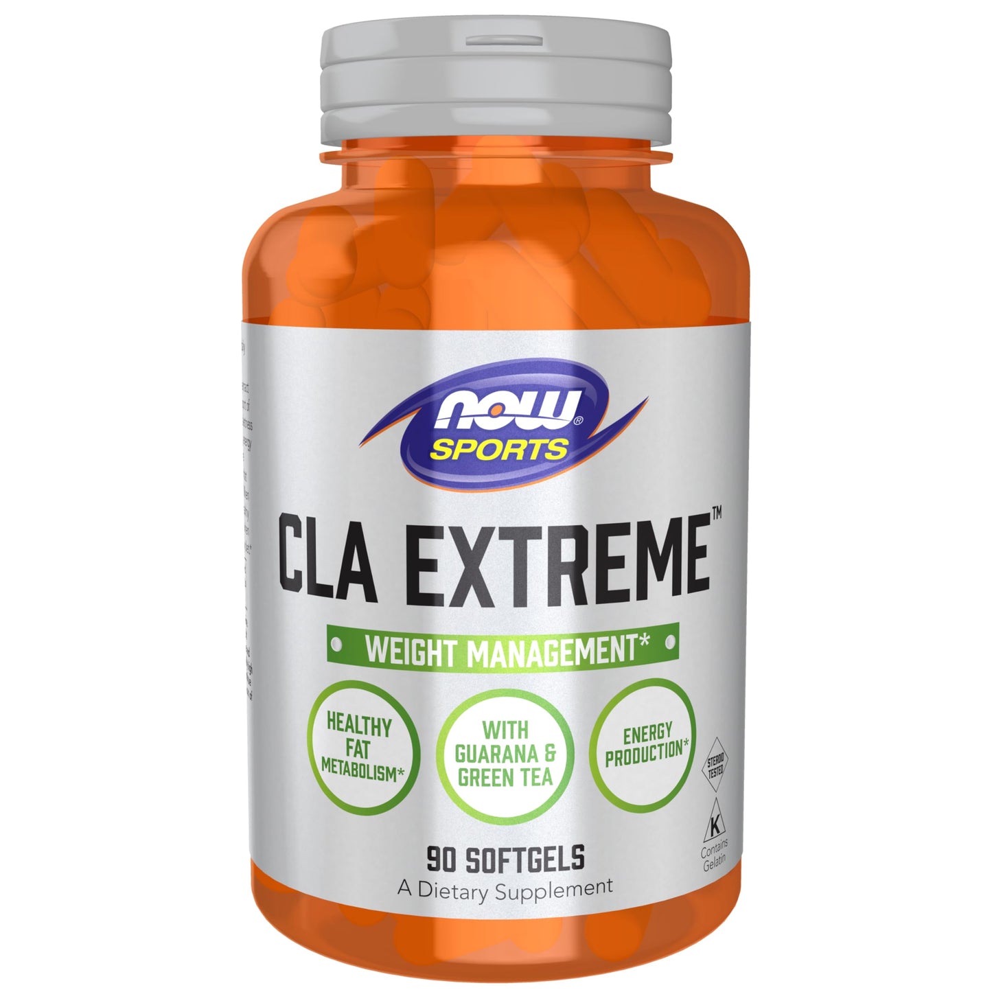 Now Foods CLA Extreme with Guarana and Green Tea Soft Gels - 90 Count