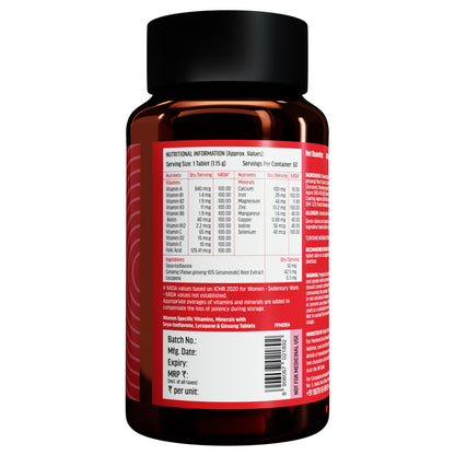 HealthKart HK Vitals Multivitamin for Women, With Zn, Vitamin C, D, Mul- image 8