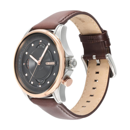 Titan Regalia Techno Beats Black Dial Analog with Day and Date Steel St- image 4