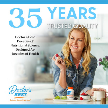 Doctor's Best Trans-Resveratrol 600, Non-GMO, Vegan, Gluten Free, Soy F- image 2