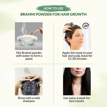 Brahmi Leaf Powder 100g | Natural Ayurvedic Herb for Brain Health, Memo- image 6