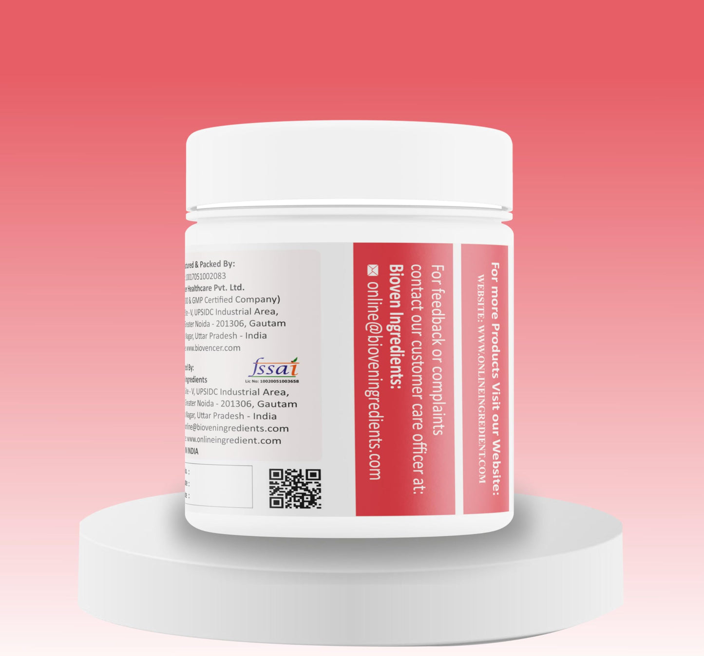 Bioven Ingredients Coral Calcium (gm, 125)