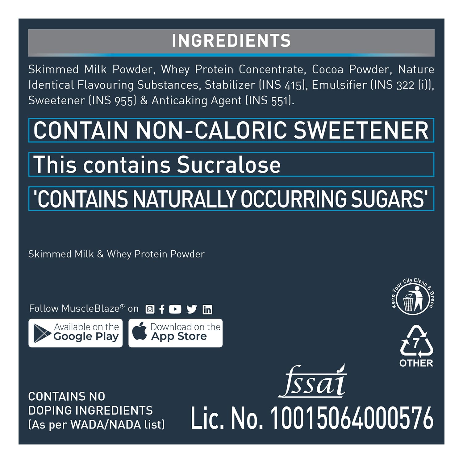 MuscleBlaze Beginner's Whey Protein (Chocolate, 1 kg / 2.2 lb) No Added- image 3