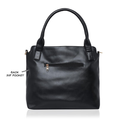 Lavie Women's Faroe Satchel Handbag for Women | Satchel Bag for Work | Ladies purse | Stylish Shoulder Bag | Gift For Women | Rakhi Gift for Sister