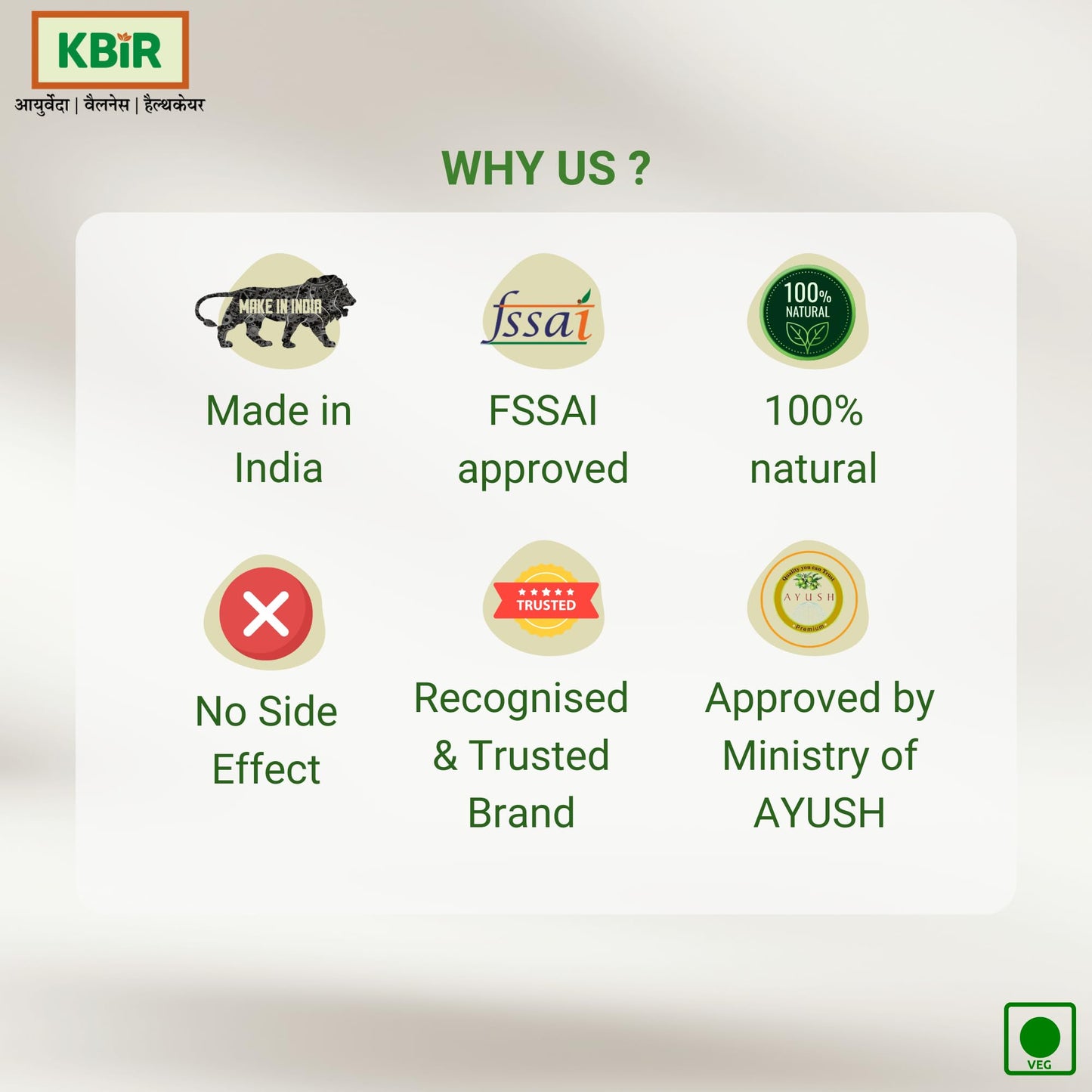 KBIR Wellness SHATAVARI - Ayurvedic Solution for Reproductive Wellness