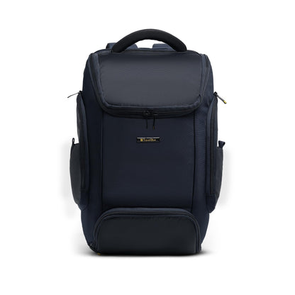 Travel Blue Pro Nxt 17.3-Inch Laptop Backpack, Large Travel Backpack with Laptop & iPad Compartments, Water-Resistant Fabric, Document Holder Navy