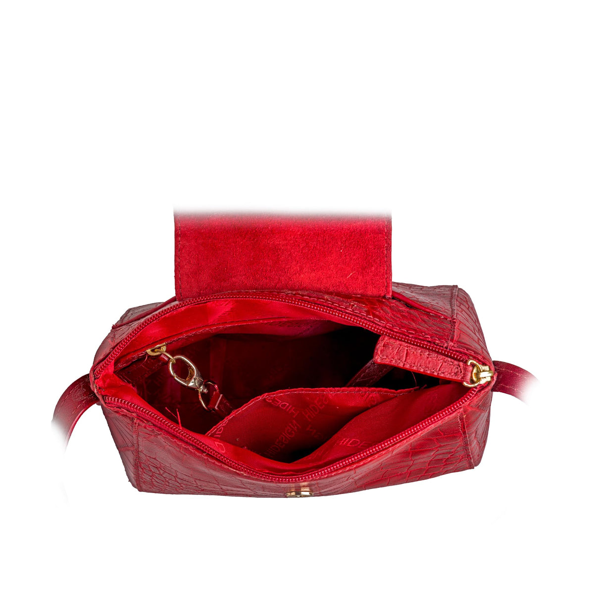 Hidesign Women Sling Bag (Red)
