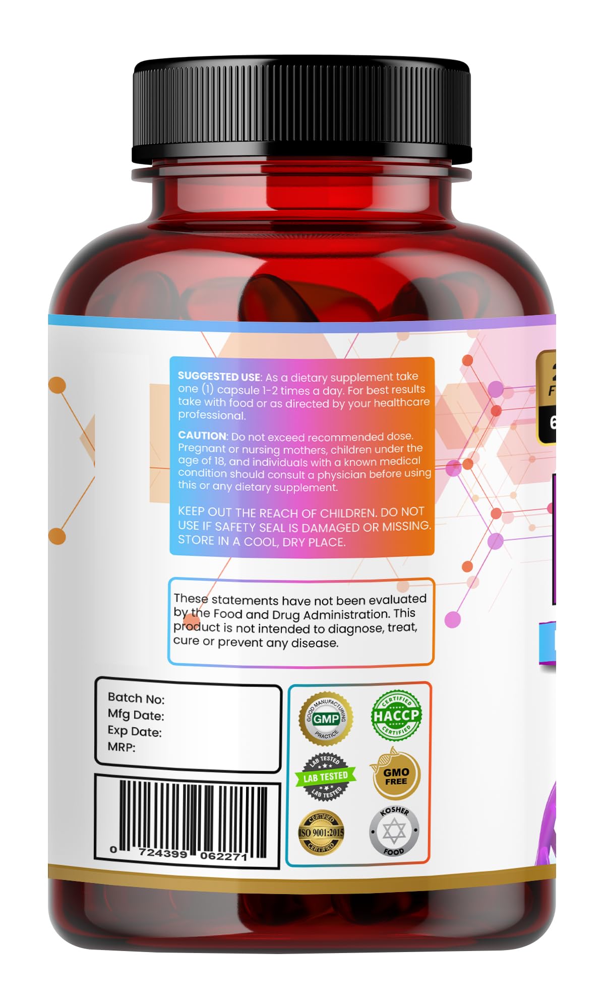 Humming Herbs NAD+ 600mg - Advanced Cellular Health & DNA Repair Formula - Energy and Metabolism Boost with Resveratrol and Polygnum Cuspidatum for Longevity & healthy Aeging