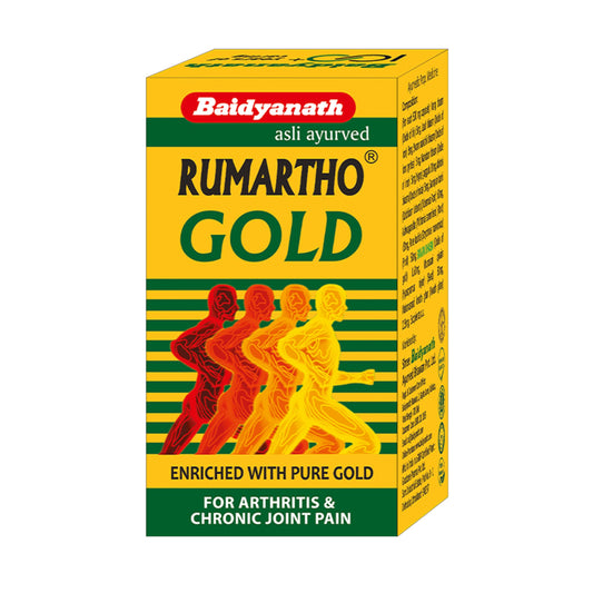 Baidyanath Rumartho Gold (30 Capsules) | Ayurvedic Formula with Swarn Bhasm, Gug
