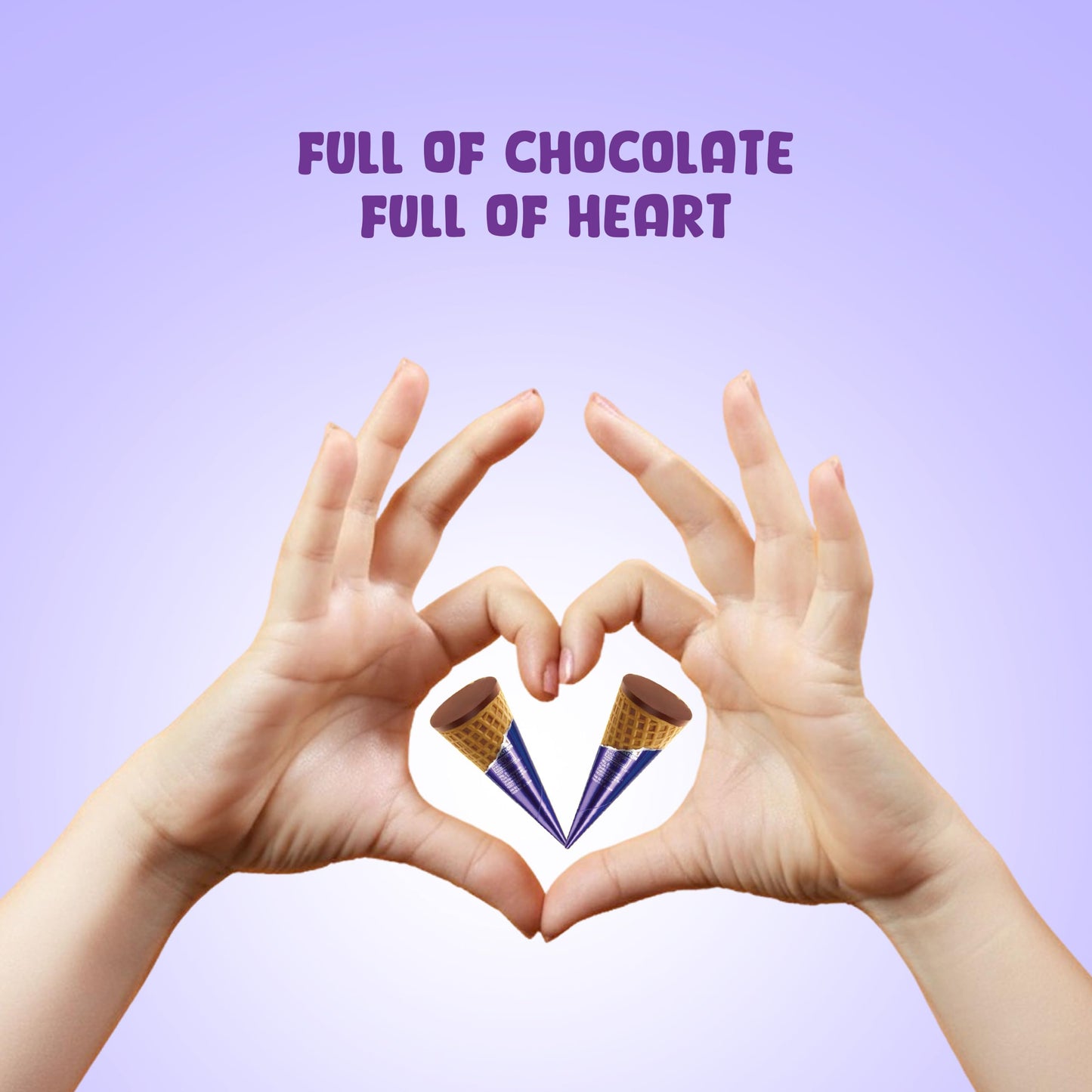 Pure Temptation Chocoblast – Chocolate-Filled Waffle Cones | Box of 8 | Crunchy Snack for Kids & Adults | Non-Melt Chocolate | Celebration Gift Pack | Individually Wrapped Bites