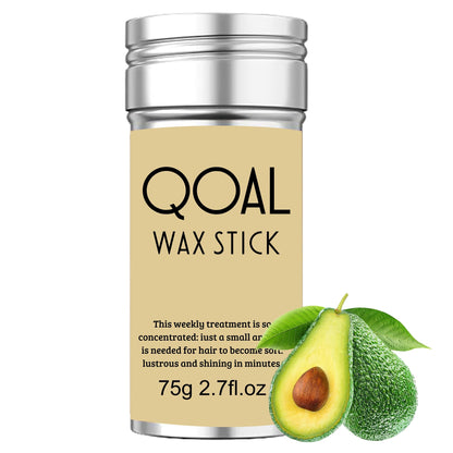 QOAL Hair Wax Stick, Wax Stick for Hair Women, Hair Finishing Stick, Wax Stick, Hair Stick, Hair Wax for Women, Hair Wax Stick for Women Hair Styling, Hair Stick for Frizzy Hair (Hair Wax Stick)