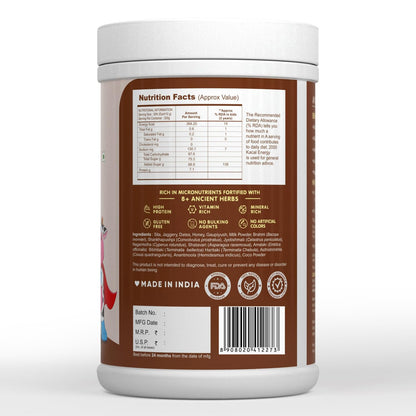 Babyorgano Herbal Chocovita 100% Ayurvedic Health & Nutrition Drink For- image 3