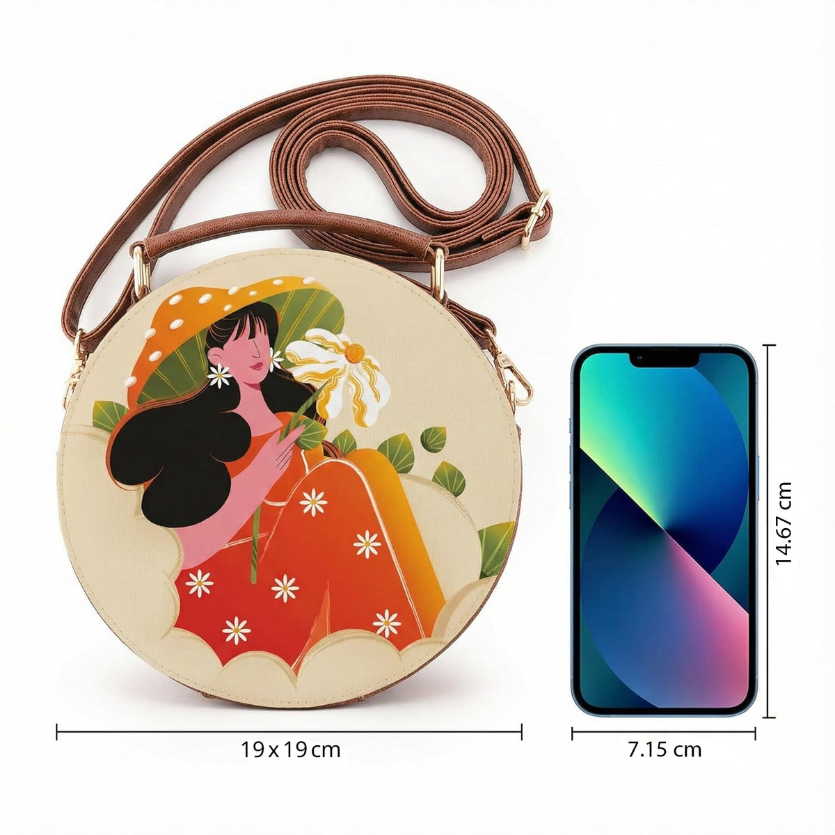 Kalankit Rakhi Gift Hamper For Sister | Rakhi Gift For Girls, Sling Bag For Women, Travel Crossbody Bags, Stylish Cross Sling Bags for Woman | Rakhi Gifts For Sister, Gifts for Rakshabandhan
