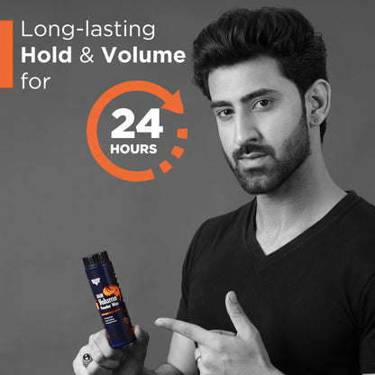 Beardhood Hair Volumizing Powder Wax For Strong Hold, Matte Finish Hair- image 6