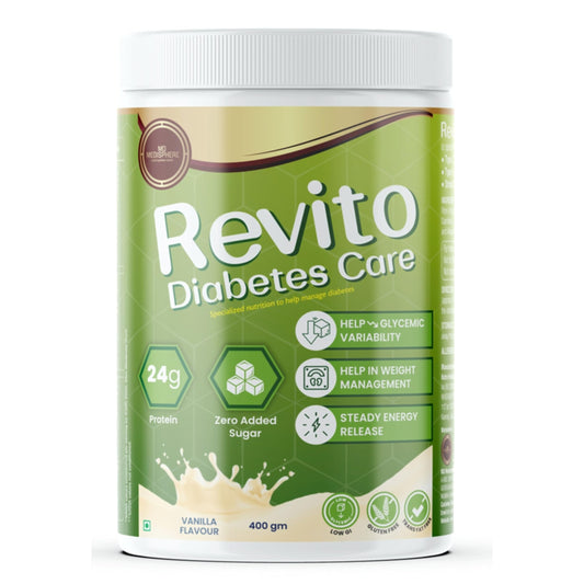 Diabetes Care Nutritional Powder 400g | High Protein Diabetic Drink | Blood Sugar Management | Low GI Formula | Sugar-Free | Clinical Nutrition for Diabetes Patients (Pack of 1)