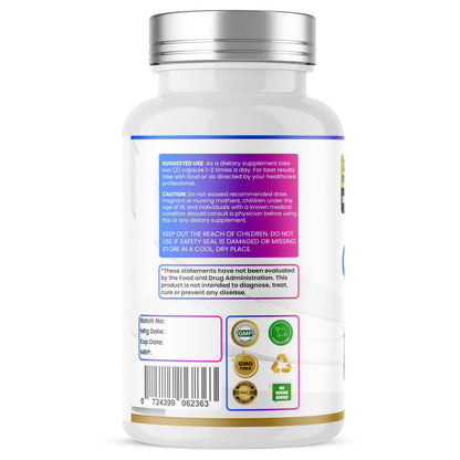 Humming Herbs Quercetin with Resveratrol Capsules | 2-in-1 Formula | 10,000 mg Potency | Supports Immune Health, Respiratory Function & Anti-Inflammatory Benefits | Vegan, 90 Capsules