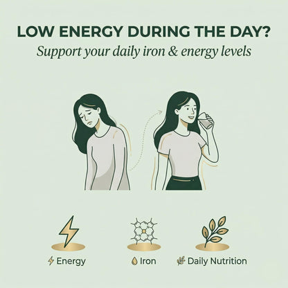ELPURE Moringa Powder 100g - Pure & Natural Herbal Supplement for Iron, Energy & Daily Nutrition