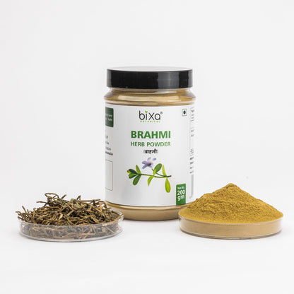 Brahmi Powder - 200 gm (Bacopa monnieri) Brain Vitality, | Intelligence- image 2