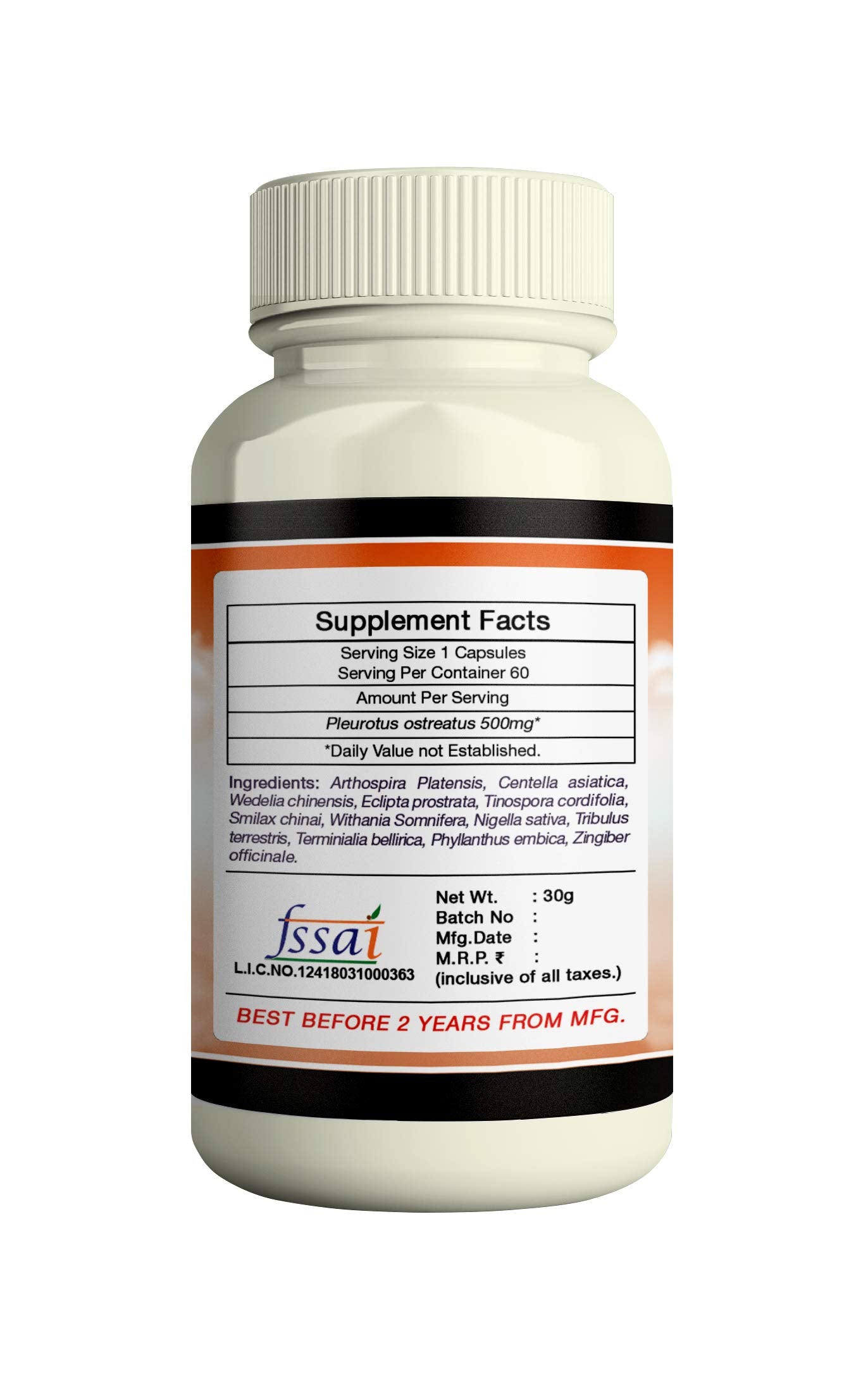 ERBZENERG Jointcare Extract 60 Capsules
