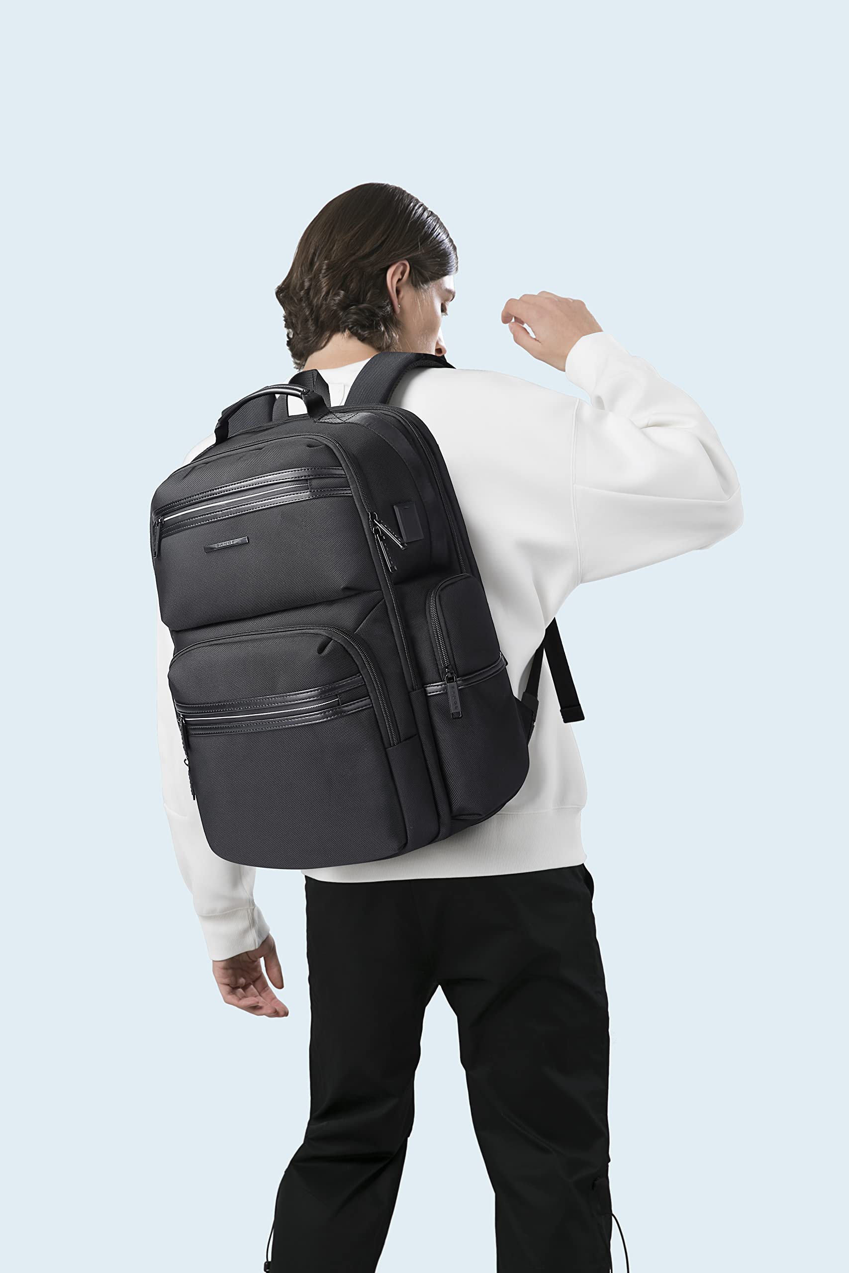 Red Lemon BANGE Swiss Traveller Laptop Backpack for Men, Business Trave- image 6