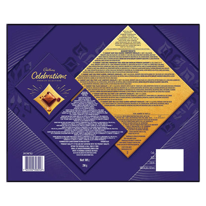 Cadbury Celebrations Premium Selections Assorted Chocolate Gift Pack, 279 g