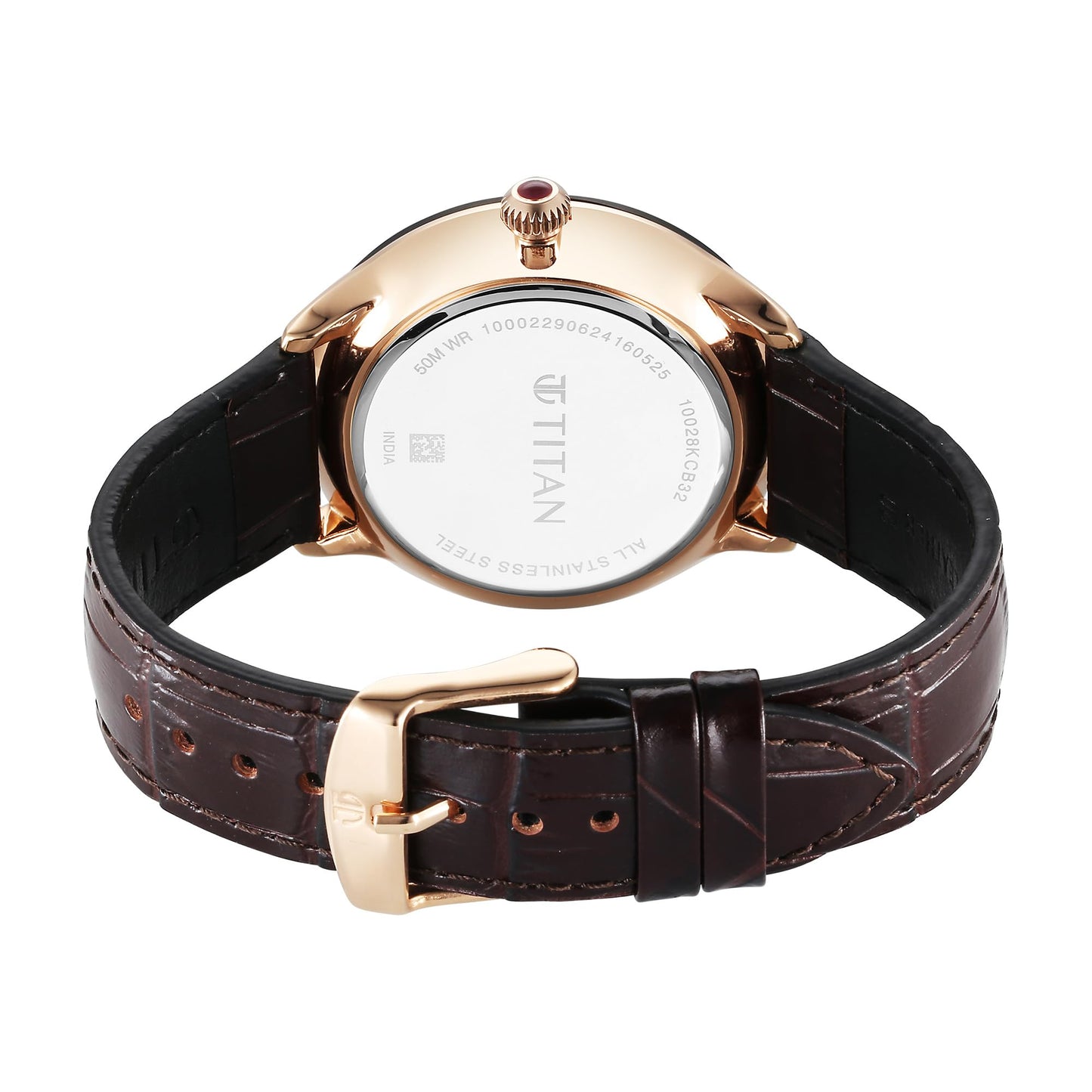 Titan analouge Luna Sun Moon Sub-Dial in Gunmetal Grey - Stellar Editio- image 5