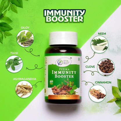 FYTIKA Immunity Booster Tablet for Adults | Natural Supplement To Boost Immune System (60 Tab)