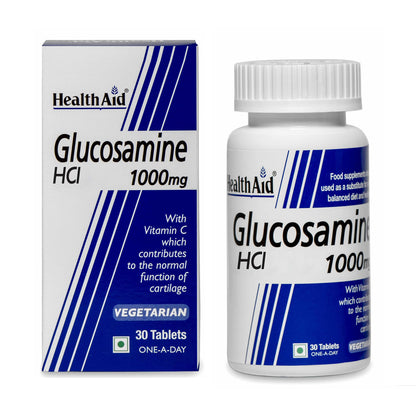 HealthAid Glucosamine HCL 1000mg with Vitamin C, Curcuma Extract & Mang- image 2