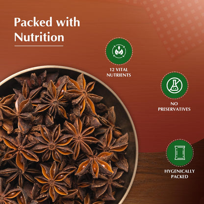 Amazon Brand - Vedaka Star Anise, 100 g