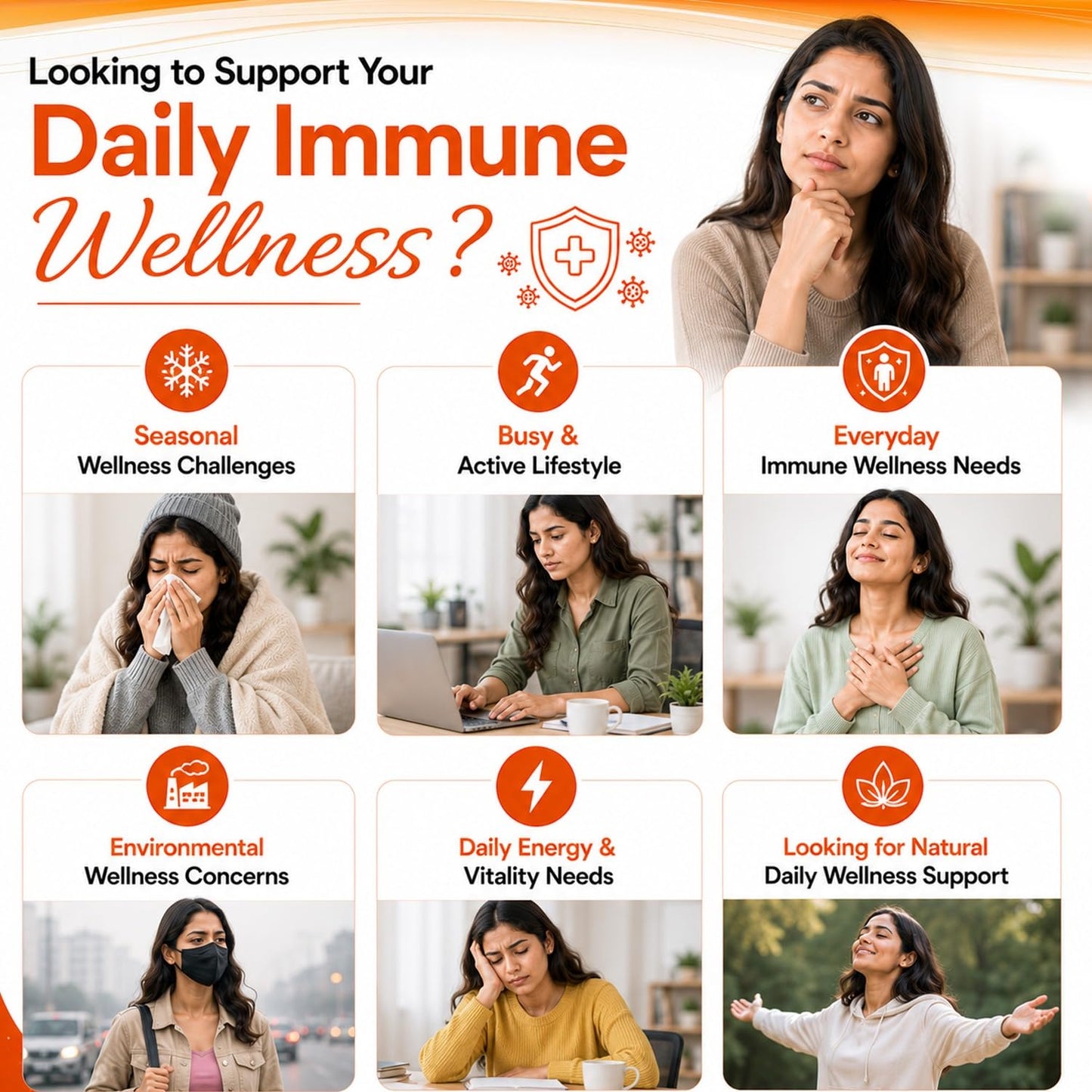 Immuno Plus Immunity Booster Vegan Capsules (60) | Ayurvedic Supplement for Strong Immunity, Energy & Daily Wellness