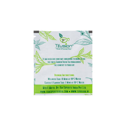 Tifusion Bergamot Earl Grey Organic Green Tea With Natural Bergamot Green Whole Leaf For Healthy Teeth Metabolism Fruity improves Metabolism Best As A Hot Drink Or Iced Cooler 20 Pyramid Tea Bags