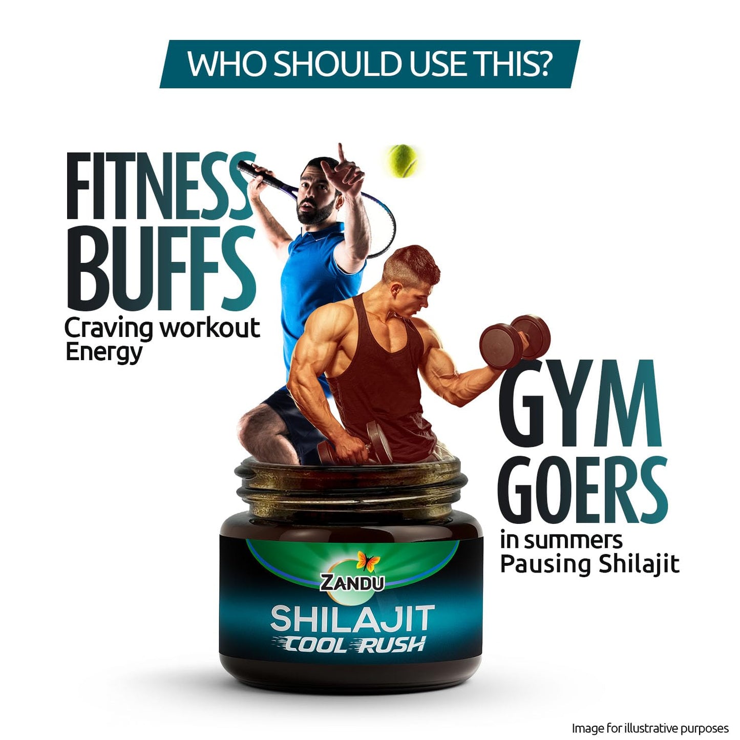 Zandu Shilajit Cool Rush Resin 10g: The 1st ever Himalayan Shilajit with heat balancing ingredients I All Season Energy | Boost Strength & Stamina | >70% Fulvic acid