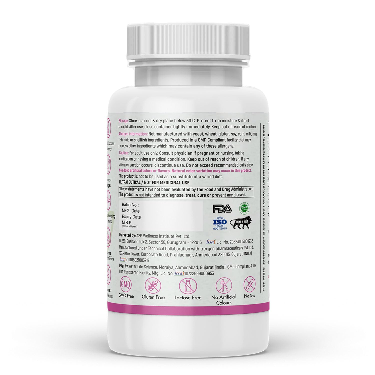 Autoimmunity care Dairy Digest Care | 9X Advanced Enzymes for Milk + Da- image 3