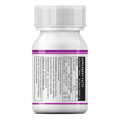 INLIFE Alpha Lipoic Acid ALA 300mg, Universal Antioxidant Supplement, Nerve Health & Energy Support, Men Women, 60 Veg Capsules (Pack of 1, 60)