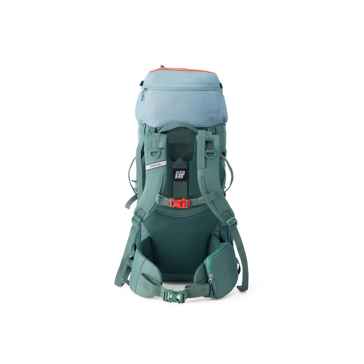 American Tourister Yeti Pro | 60 Ltrs | 2 Compartments | Bottle Pocket | Ergonomic Padded Back Panel & Shoulder Straps | Rucksack | 1 Year International Warranty | Green