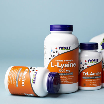 Now Foods, Glycine, 1000 mg, 100 Veg Capsules- image 4