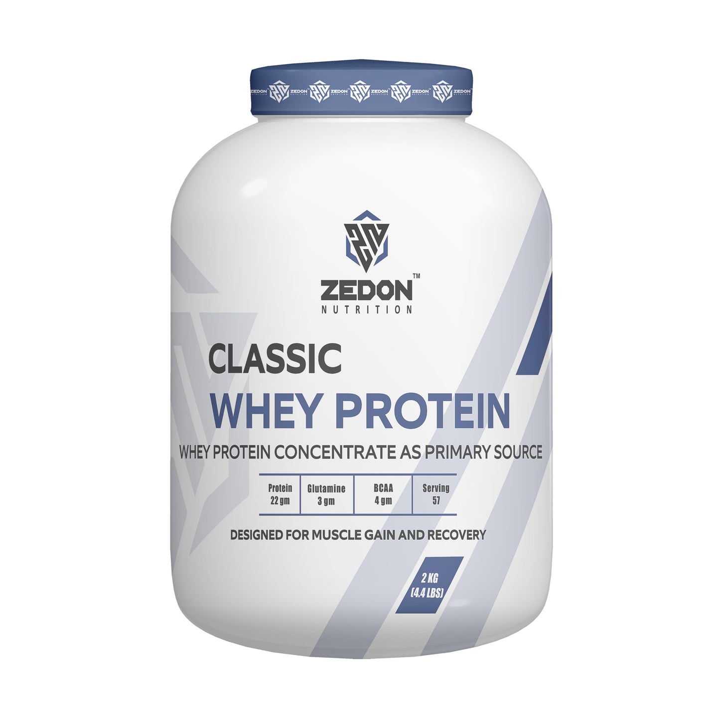 Classic Whey Protein 2kg Cookies & Cream High Protein Supplement for Muscle Growth & Recovery