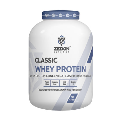 Classic Whey Protein 2kg Cookies & Cream High Protein Supplement for Muscle Growth & Recovery