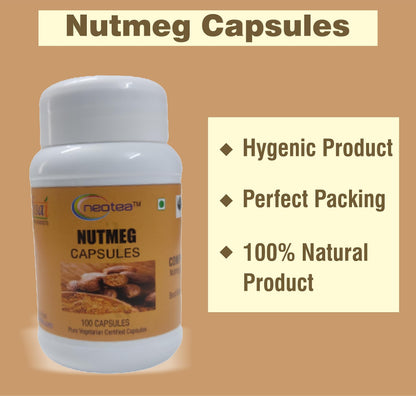 Neotea Nutmeg | Jathikkai Jaiphal Brain Health - Remove Blackheads Caps- image 7