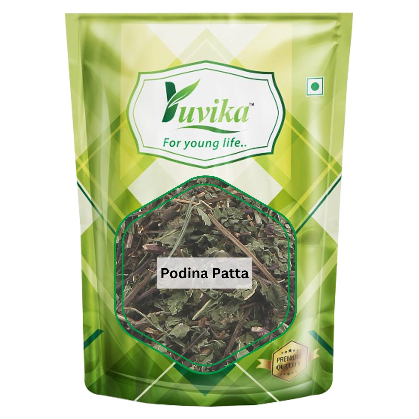 YUVIKA Podina Patta - Pudina - Mentha Arvensis Linn - Mint Leaves (400 Grams)