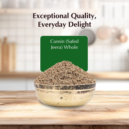 Amazon Brand - Vedaka Whole Jeera (Cumin), 200g