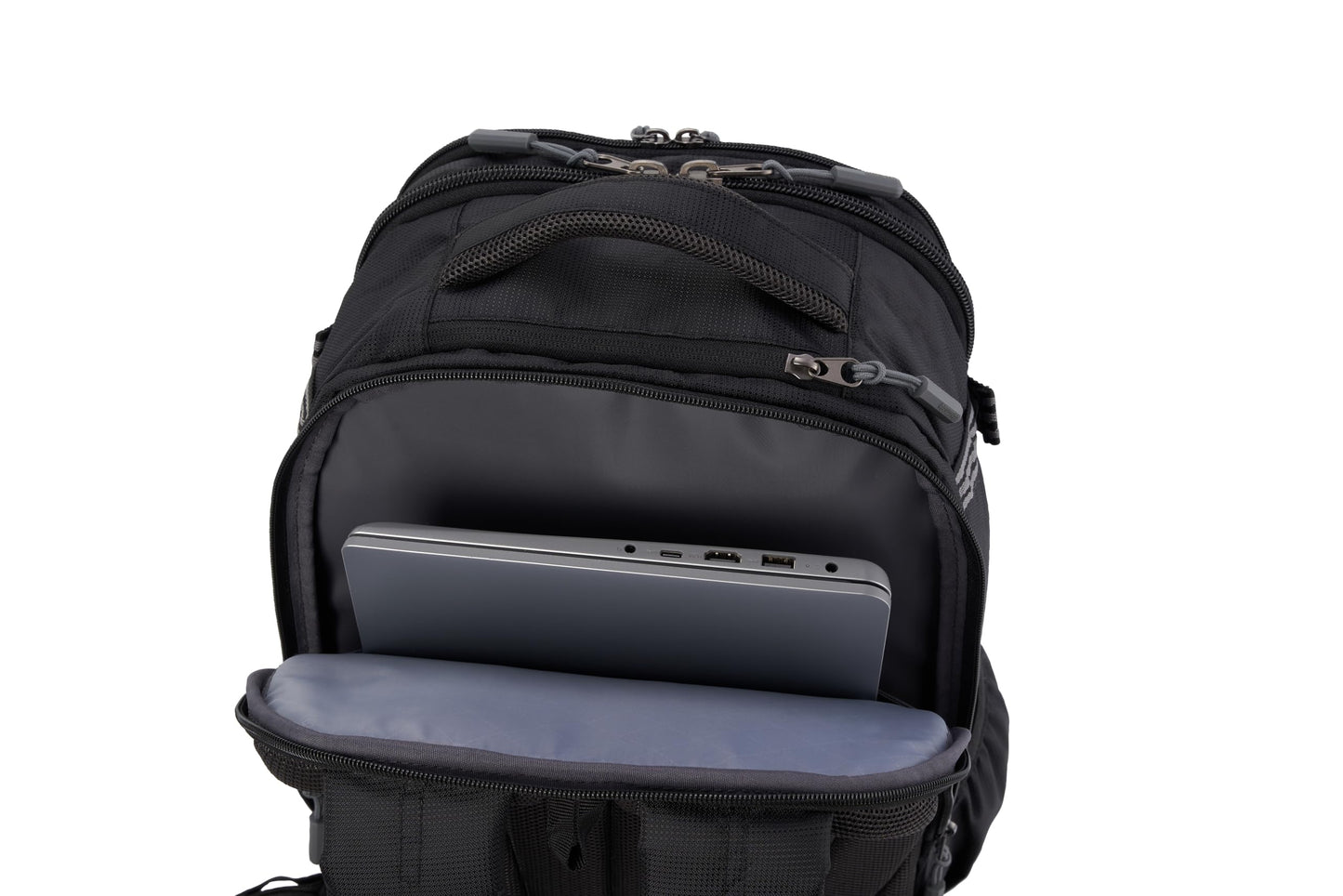 American Tourister Magna Pace | 40 Ltrs | 2 Compartments | Bottle Pocket | Ergonomic Padded Back Panel & Shoulder Straps | Outdoor Laptop Backpack | 1 Year International Warranty | Black