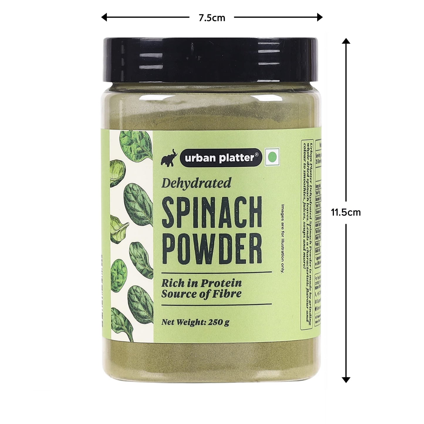 Urban Platter Dehydrated Spinach Powder, 250 g