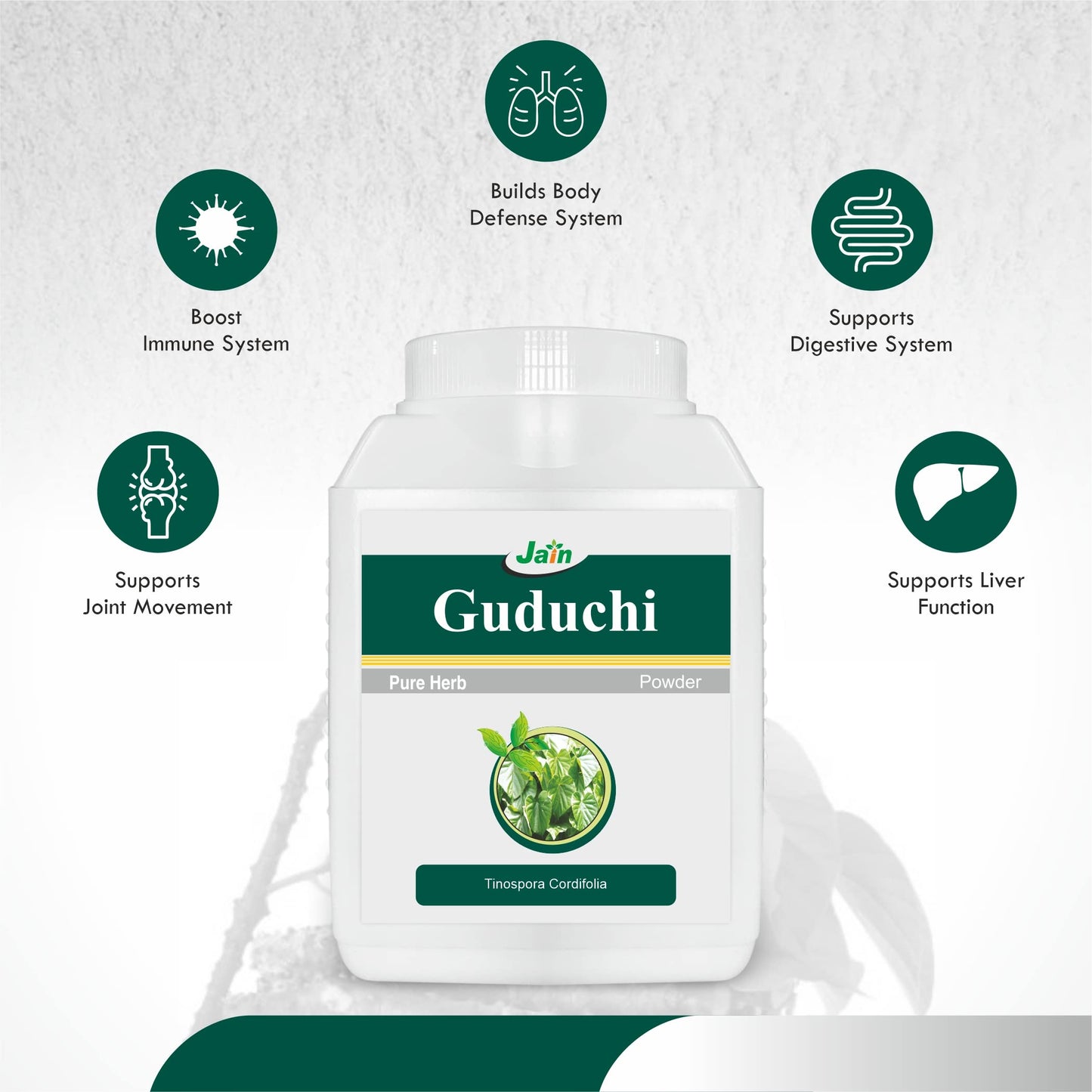 Jain Guduchi (Tinospora Cordifolia) Powder - 400 gms- image 5
