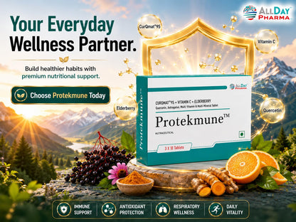 ALLDAY PHARMA Protekmune Tablets – (10 Tablets) – Men & Women